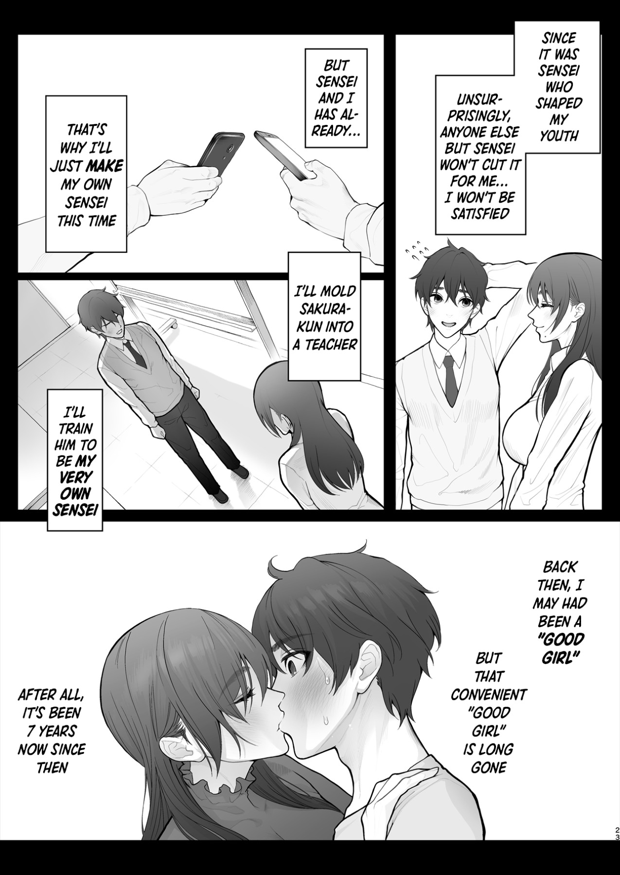 Hentai Manga Comic-My Teacher Who, Prior to Our Encounter, Has Been Leashed In-Read-62